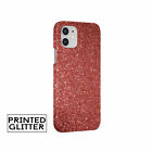 CASE FOR IPHONE 15 14 13 12 11 SE 8 PRO MAX HARD PHONE COVER GLITTER ROSE GOLD