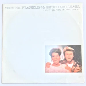 George Michael - Aretha Franklin – I Knew You Were Waiting Vinyl 12" - Picture 1 of 5