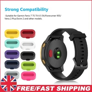 10pcs Charger Case Silicone Charger Protector Cap Charging Port Cover for Venu 2 - Photo 1 sur 18