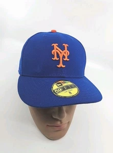 New Era 59Fifty Herren Mütze New York Mets Low Crown Royal Blau Fitted Cap 8 On-F - Bild 1 von 14