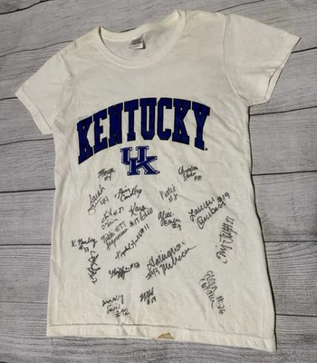 Camiseta de Softbol Kentucky Wildcats 2013 Lista Firmada Talla S Leer Descripción Foto 1 de 4