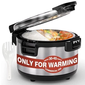 Commercial Rice Warmer,18QT/100CUP Portable Food & Rice Warmer (Not a Cooker)... - Picture 1 of 7