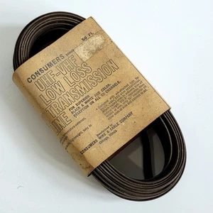 Línea de transmisión de TV UHF VHF baja pérdida 50 pies NOS marca de consumidores cable - Imagen 1 de 7