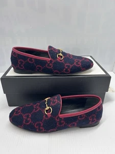 Gucci Jordaan Halbschuhe Navy Größe 6,5 US 36,5 EU 4UK - Bild 1 von 8