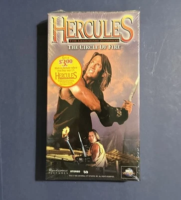 Hercules The Legendary Journeys The Circle of Fire VHS 1996 MCA Universal 82095 - Image 1 of 4