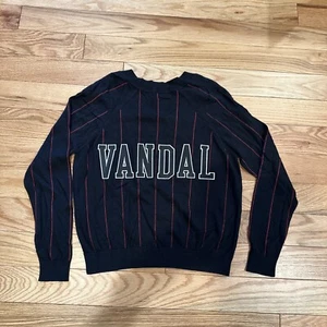Sandro Paris Wool Striped Sweater Sz 1/small - Picture 1 of 6