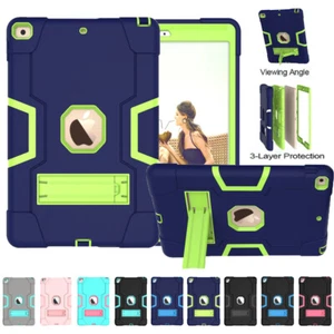 Kids Cover Case For iPad 10th 2022 9th Gen 10.2 5/6th Pro 9.7" Air 2 Stand Cover - Picture 1 of 52