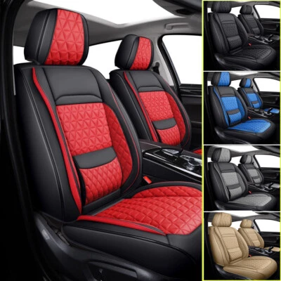 For Honda Accord/Civic/CR-V/Clarity/Insight Car 5 Seats Covers Luxurious Leather Foto 1 de 4
