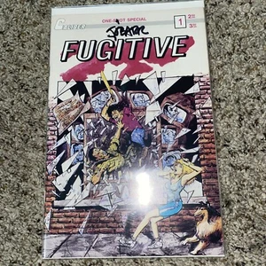 Fugitive Comic Book Signed James O'Barr The Crow Rare OOP - Picture 1 of 5