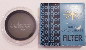 NOS Vintage Soligor Solid Optical  Glass Filter 49mm Japan 07-4149 23-470 binO - Picture 1 of 7