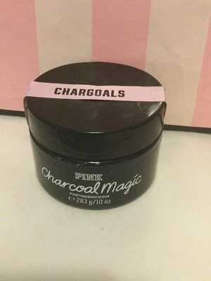 Victoria's Secret Pink Charcoal Magic Purifying Body Scrub 10oz NEW Sealed.New.. - Image 1 of 2