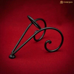 Medieval Horn Rack Hand Forged Iron Viking Knight Cosplay SCA Costume Accessory - Picture 1 of 10