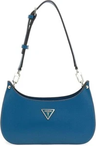 GUESS Meridian Mini Top Zip Shoulder Bag Teal, teal, One size - Picture 1 of 1