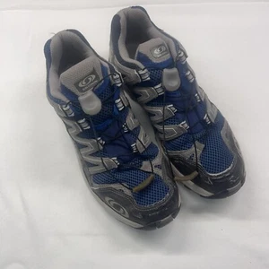 Salomon Hombres Talla US 7.5 Power Band Chasis Avanzado Azul Gris Zapatos de Senderismo 872495 - Imagen 1 de 8