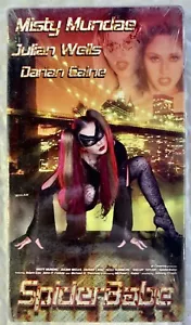 Spider-Babe (VHS, 2003, Spoof, R-Rated Version) NEW SEALED CULT RARE OOP - Picture 1 of 8