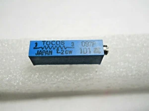 Potentiometer, 500K ohm Vert 15 Turn Cermet Pot (RJC09P504)(NOS)(QTY 5 ea)C3DW - Picture 1 of 3
