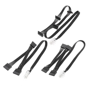 Modular Cable for LEADEX GPU Modular Line 15PIN X3 X4 Straight/Elbow Head - Afbeelding 1 van 9