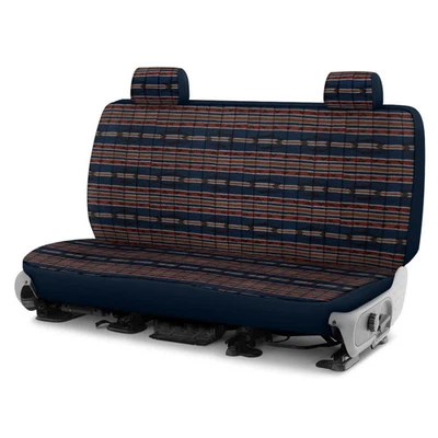 For Chevy Silverado 2500 99-04 Southwest Sierra™ 2nd Row Dark Blue Custom Seat Foto 1 de 2
