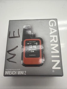 Garmin - inReach Mini 2 Compact Satellite Communicator 1.3" GPS - Flame Red NEW - Picture 1 of 3