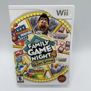 Family Game Night 4: The Game Show Nintendo Wii Complete CIB + Insert - Picture 1 of 7