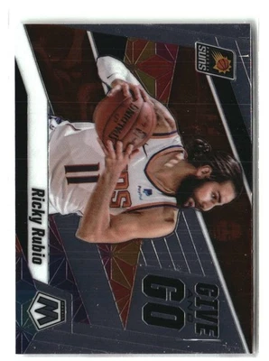 2019-20 Panini Mosaic #12 Ricky Rubio Give and Go - Image 1 of 2