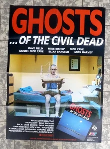 GHOSTS... OF THE CIVIL DEAD Nick Cave A1-FILMPOSTER + PRESSEHEFT etc. LOT ´88 - Picture 1 of 2