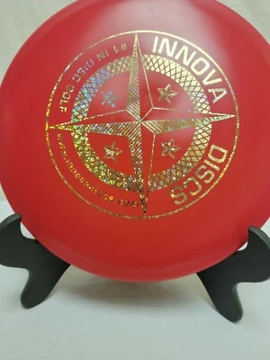 INNOVA FIRST 1ST RUN STAR MANTA MID-RANGE DRIVER 180g RED RAINBOW BUBBLE  STAMP - Image 1 of 3