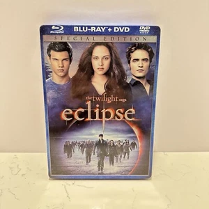 Eclipse The Twilight Saga (Blu-ray/DVD Disc, 2010) Special Edition Steelbook - Picture 1 of 5