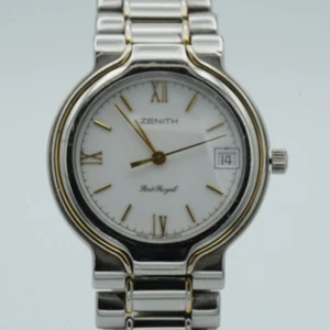 ZENITH DAMEN UHR QUARTZ 34MM QUARTZ PORT ROYAL 2 STAHL/GOLD 59.0270.337 - Bild 1 von 9