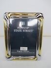 Burnes State Street Frame Album Gold/Silver Displays One 5x7 & Holds 56 Photos