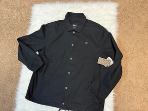 Vans Off The Wall Torrey Skate Black Men's Size Large Jacket - Picture 1 of 7
