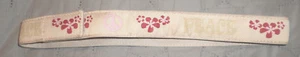 New Myself Belts Tan Peace & Flower Belt SZ M (4) - Picture 1 of 6