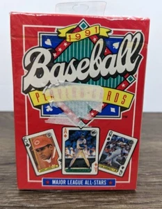 1991 Baseball All-Star Playing Cards Set Sealed Many HOF Pack of 56 Cards NEW - Picture 1 of 7