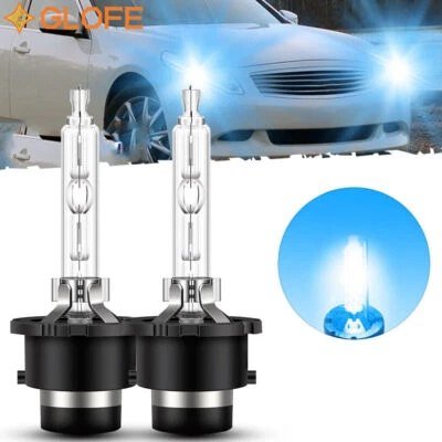 Set of 2 8000K D2S D2R D2C HID Xenon Bulbs Factory Headlight HID Replacement - Image 1 of 4