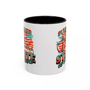 Sommer State of Mind Becher, Sommer Kaffeetasse, Sommergeschenk, Kaffeetasse (11, 15 Unzen) - Bild 1 von 17