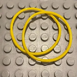 2x gelbe Ersatz Gummi Gummibänder O Ringe für Lego Technic 70905 - Bild 1 von 5
