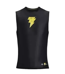Camisa sin mangas Under Armour Hombre S Project Rock Iso-Chill negra Adam 1377746 $70 - Imagen 1 de 7