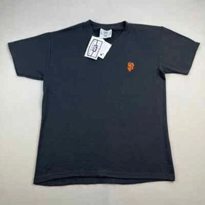 Vintage San Francisco Giants T-Shirt Womens Small Black Lee Sport MLB 90s NWT - Picture 1 of 8