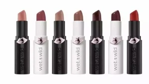 💄7 PACK MegaLast Lipsticks Collection 4 Matte + 3 High Shine By Wet n Wild A5 - Picture 1 of 4