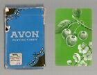 Vintage+Avon+Playing+Cards+Deck+Cherries+%26+Cherry+Blossoms+Green+White+Blue+Box