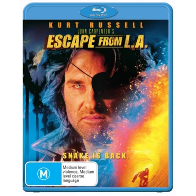 Escape From L.A. (1996, Blu-ray, RgA) Read Description, Disc & Case, BRAND NEW - Image 1 of 3