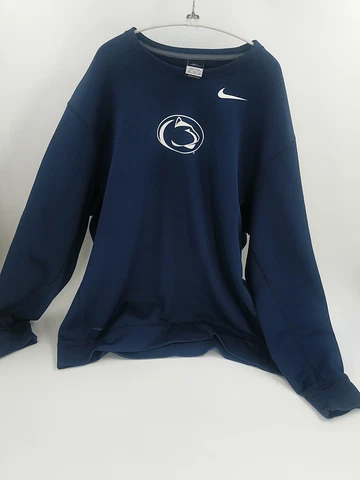 Penn State 1855 Sweatshirt Mens 2XL Nike Therma Fit Pullover PSU Nike Cover