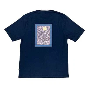 KANGOL T-Shirt TEE KING T-Shirt Male Blue M - KAS23-TSH11-139-M - Picture 1 of 2