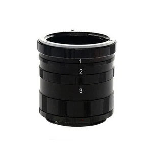 Macro Extension Tube Ring Set For Sony E Mount NEX Camera UK Seller - Picture 1 of 9