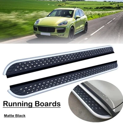 estriberas peldaños laterales barras Nerf aptas para Porsche Cayenne 92A 2011-2018 Foto 1 de 4