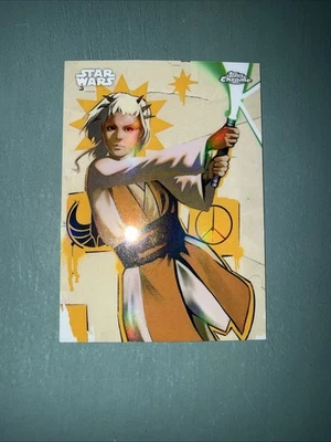 2025 Topps Chrome Star Wars JECKI LON Galactic Graffiti SSP GG-12 - Image 1 of 4