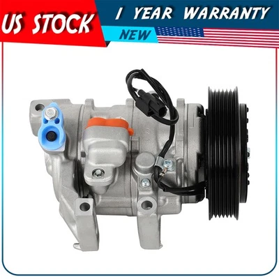 AC A/C Compressor and Clutch For Honda HR-V 1.8L 2016 2017 2018 2019 2020 - Image 1 of 4