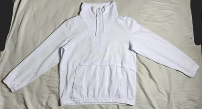 Pacote Lululemon Pulôver Leve Feminino 8 Jaqueta Azul Seersucker Zíper com nervuras - Imagem 1 de 4