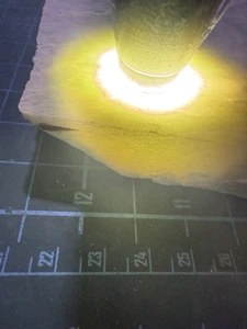 662g Burmese natural jade jade slab,木纳黄岩砂明料 - Picture 1 of 8
