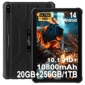 R10 Pro Tablette Incassable 2025-20Go + 256Go/TF 1To Android 14 Tablette 1008... - Photo 1/9